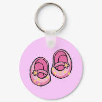 Baby shower (girl) keychains by jsoh Baby shower (girl) keychains