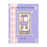 Baby Shower Girl Postcards