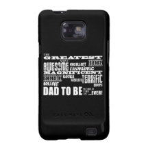 Baby Shower Greatest Best Future Fathers Dad to Be Samsung Galaxy Case