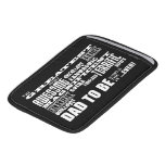 Baby Shower Greatest Best Future Fathers Dad to Be Sleeve For iPads