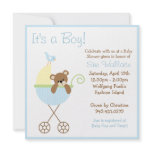boy baby shower invitation, pregnant, new baby,