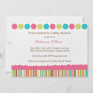 Baby Shower Invitation invitation