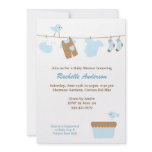 baby shower invitation, pregnant, new baby boy,