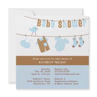 Baby Shower Invitation by all_items