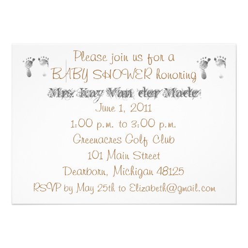 Baby Shower Invitation