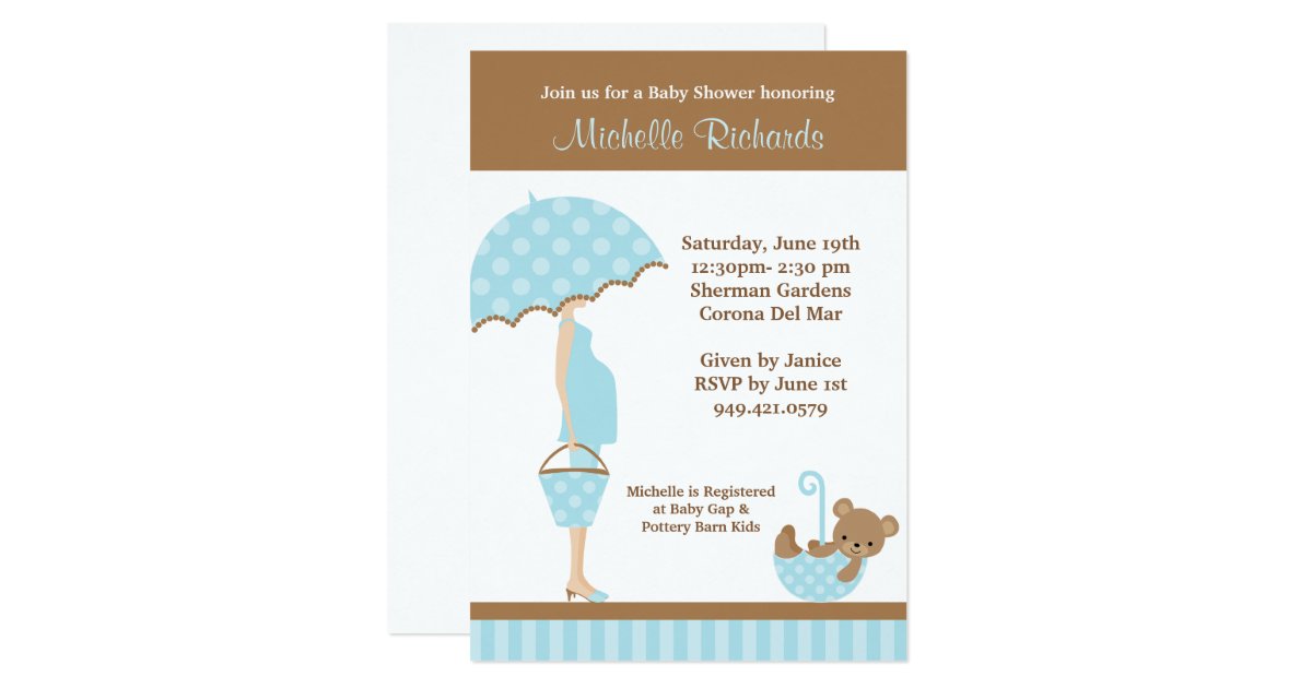 Baby Shower Invitation Zazzle