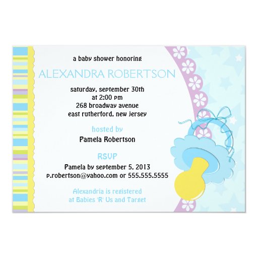 Cute Mothers Day Invitations