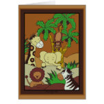 Baby Shower Invitation- Baby Jungle 10 Cards