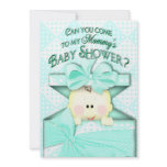 BABY SHOWER INVITATION - CAN YOU COME TO MOMMY'S