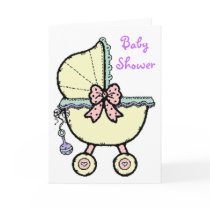 Baby Shower Invitation Card by funny_tshirt Baby Shower Invitation Card