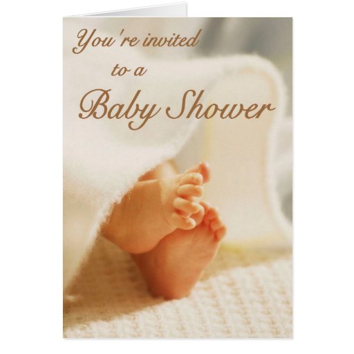 Baby Shower invitation Card
