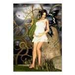 Baby Shower Invitation card Gothic Fairy