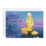 Baby Shower Invitation Card With Fantasy Elf
