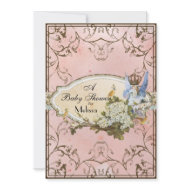 Baby Shower Invitation - Enchanted Faerie Princess invitation