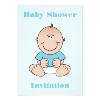 Baby Shower Invitation for boy