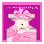 BABY SHOWER  INVITATION FOR GIRL