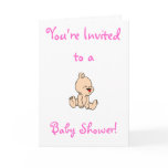 Baby Shower Invitation- Girl cards