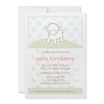 Baby Shower Invitation - Little Lamb