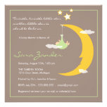 Baby Shower Invitation Moon and Stars