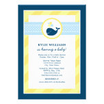 Baby Shower Invitation | Nautical Preppy Whale