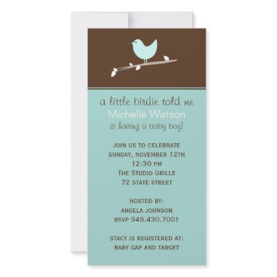 Baby Shower Invitation Photo Greeting Card by eventfulcards
