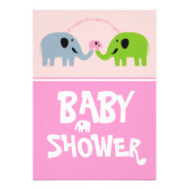 Baby Shower Invitation-Pink