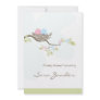 Baby Shower Invitation - Pink & Blue Twin Eggs