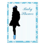 Baby shower Invitation postcards