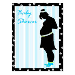 Baby shower Invitation postcards