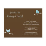 Baby Shower Invitation Postcard