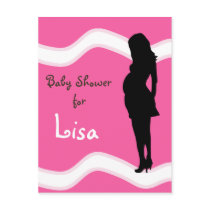 Baby shower Invitation postcards by cute4kids Baby shower Invitation postcards