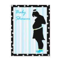 Baby shower Invitation postcards by cute4kids Baby shower Invitation postcards