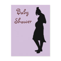 Baby shower Invitation postcards by cute4kids Baby shower Invitation postcards