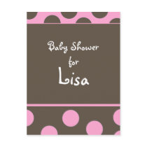 Baby shower Invitation postcards by cute4kids Baby shower Invitation postcards