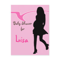 Baby shower Invitation postcards by cute4kids Baby shower Invitation postcards
