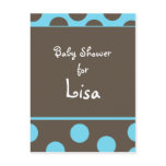 Baby shower Invitation Postcards