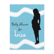 Baby shower Invitation postcards by cute4kids Baby shower Invitation postcards