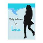 Baby shower Invitation Postcard