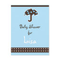 Baby shower Invitation postcards by cute4kids Baby shower Invitation postcards
