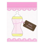Baby shower Invitation postcards