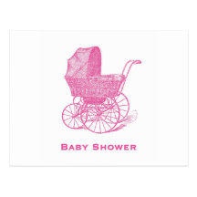 Baby Shower Invitation Postcard