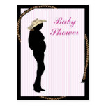 Baby shower Invitation postcards
