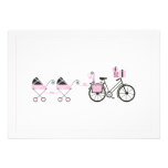 Baby Shower Invitation - Twins