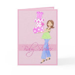 Baby Shower Invitation with Girl Presents cards
