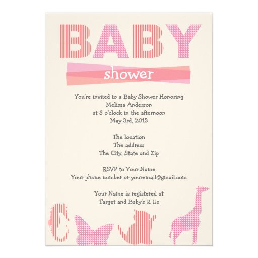 Baby Shower Invitations