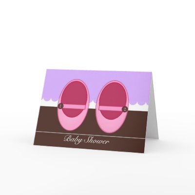 Baby Shower Invitations Card girl by JoyOfLife