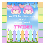 BABY SHOWER Invitations GIRL TWINS!
