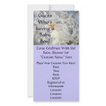 Baby Shower Invitations Guess who's Having a Boy! Customized Photo Card