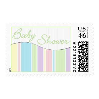 Baby Shower Invitations postage stamp stamp