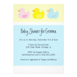 Baby Shower Invitations with Ducks
